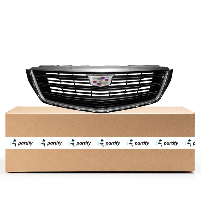 2018-2019 Cadillac XTS Vsport Platinum CAPA Certified Grille Assembly - GM1200827C-Partify-Painted-Replacement-Body-Parts