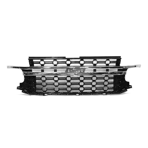 2021-2024 Chevrolet Suburban/Tahoe LS Grille Chrome Assembly - GM1200828-Partify-Painted-Replacement-Body-Parts