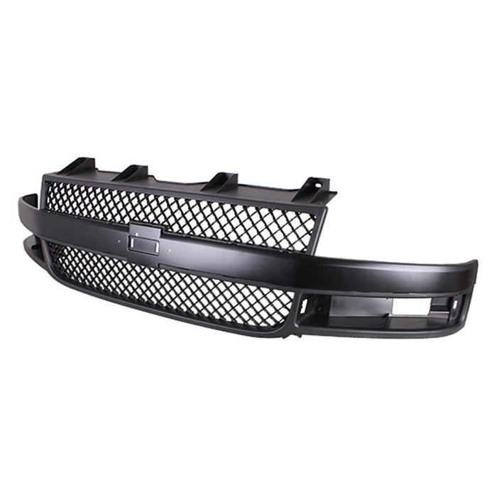 2018-2023 Chevrolet Express 2500/3500 Grille Black/Gray Assembly - GM1200834-Partify-Painted-Replacement-Body-Parts