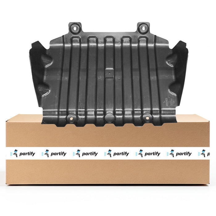 2007-2014 Cadillac Escalade/Escalade ESV/Escalade EXT/Chevrolet Tahoe/Avalanche/Suburban 1500/Suburban 2500/Silverado 1500/GMC CAPA Certified Lower Undercar Shield Lower Engine Splash Shield - GM1228139C-Partify-Painted-Replacement-Body-Parts