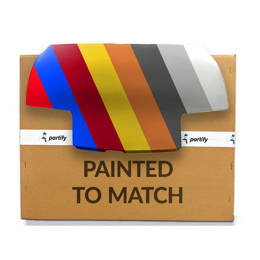 1991-1996 Saturn SC/SC2 CAPA Certified Hood W/CAPA Certified Hood Mounted Washers May Require Modification - GM1230184C-Partify-Painted-Replacement-Body-Parts