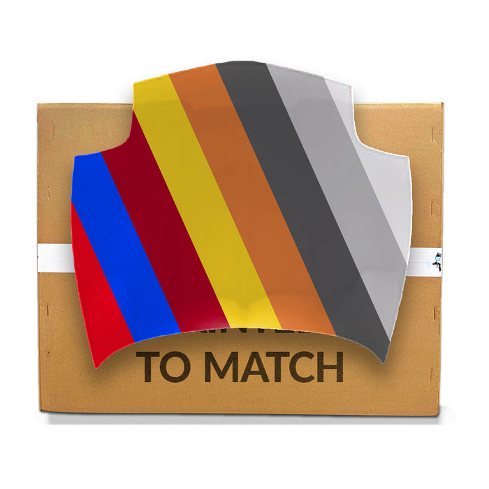 1997-2004 Chevrolet Corvette Base CAPA Certified Hood - GM1230257C-Partify-Painted-Replacement-Body-Parts