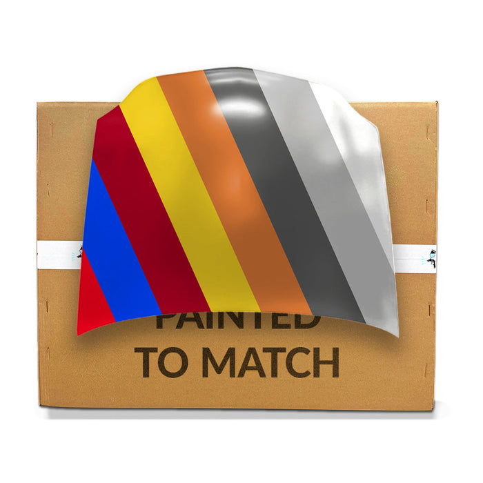 2000-2005 Cadillac DeVille Base CAPA Certified Hood W/O Emblem Mounting Hole Aluminum High Luxury/Touring - GM1230280C-Partify-Painted-Replacement-Body-Parts