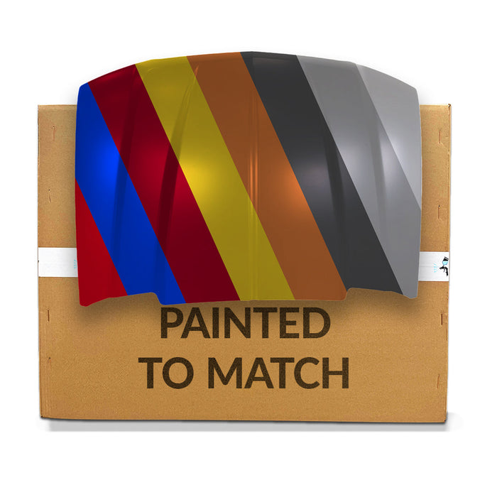 2002-2006 Chevrolet Avalanche 1500/2500/Silverado 1500 CAPA Certified Hood W/Cowl Induction Steel 1500/2500 Light Duty W/Ram Air - GM1230293C-Partify-Painted-Replacement-Body-Parts