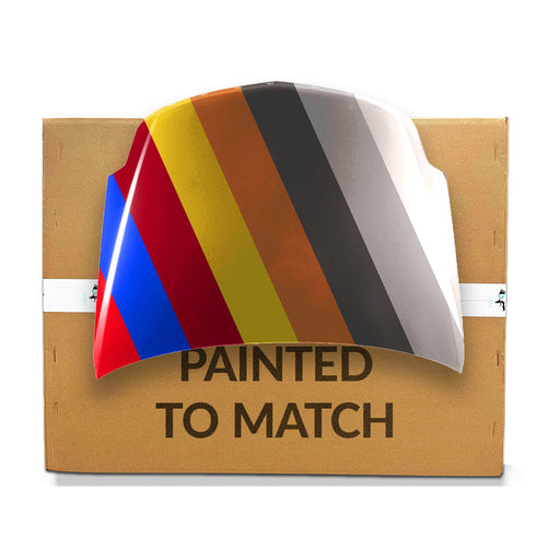 2006-2007 Cadillac DTS CAPA Certified Hood W/CAPA Certified Hood Ornament Steel - GM1230386C-Partify-Painted-Replacement-Body-Parts