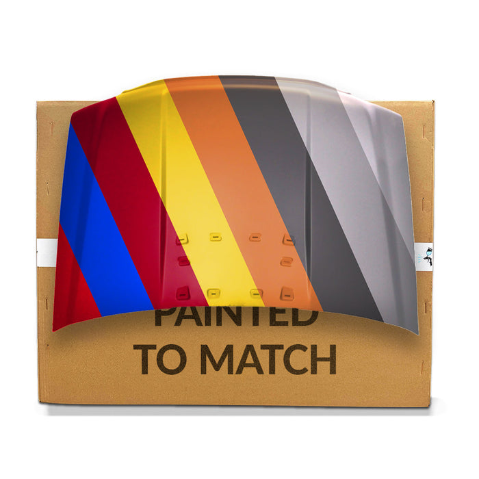 2011-2014 GMC Sierra 2500/3500 CAPA Certified Hood - GM1230402C-Partify-Painted-Replacement-Body-Parts