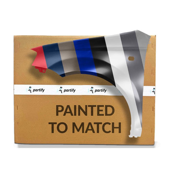 2004-2008 Chevrolet Aveo/Pontiac Wave Front CAPA Certified Driver Side Fender Hatchback - GM1240348C-Partify-Painted-Replacement-Body-Parts