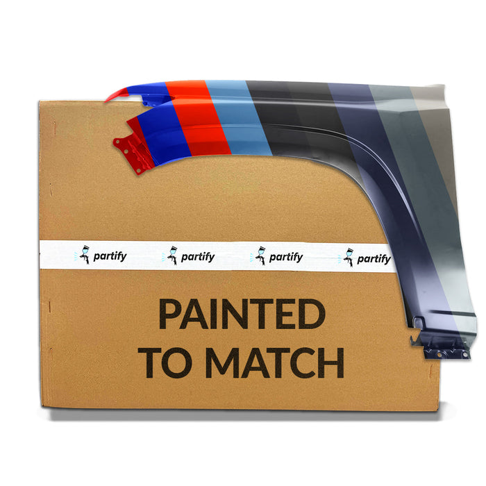 2023-2024 Chevrolet Colorado Front CAPA Certified Driver Side Fender W/O Wheel Opening Moulding - GM1240427C-Partify-Painted-Replacement-Body-Parts