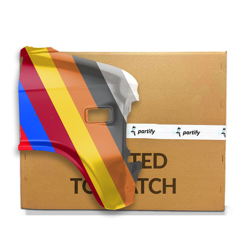 1992-1996 Chevrolet G10/G20/G30/GMC G1500/G2500/G3500 Front CAPA Certified Passenger Side Fender - GM1241209C-Partify-Painted-Replacement-Body-Parts