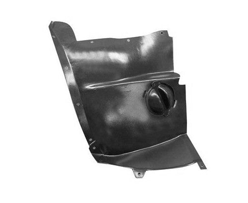 2005-2013 Chevrolet Corvette Base Passenger Side Fender Liner - GM1249176-Partify-Painted-Replacement-Body-Parts