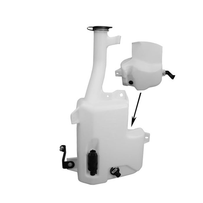 2003-2007 Cadillac CTS Washer Fluid Reservoir W/Headlamp Washers Reservoir/Cap/Pump/Sensor Assembly - GM1288198-Partify-Painted-Replacement-Body-Parts