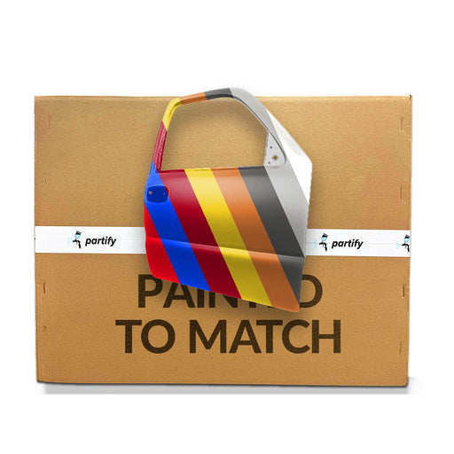 1999-2007 Cadillac Escalade ESV/Chevrolet Silverado 1500/Silverado 1500 Classic/Suburban 1500/Suburban 2500/Tahoe/GMC Sierra 1500/Sierra 1500 Classic/Yukon/Yukon XL 1500 SL/SLE/SLT Front Passenger Side Door Shell - GM1301118-Partify-Painted-Replacement-Body-Parts