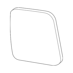 Driver Side Door Mirror Glass image