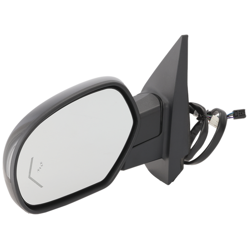 2009-2014 Chevrolet Tahoe Driver Side Door Mirror Heated W/Memory W/Signal W/Blis Pwr-Folding W/O Auto Dimming Assembly - GM1320527-Partify-Painted-Replacement-Body-Parts