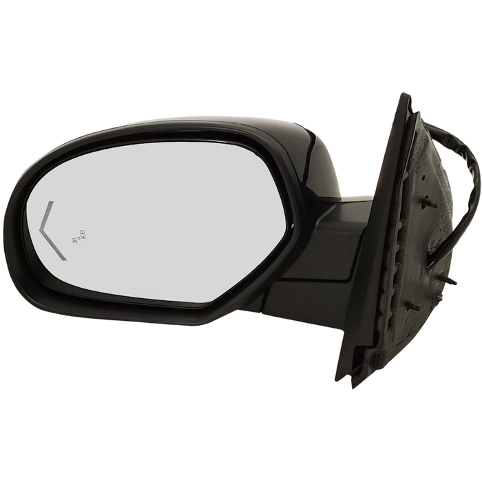 2009-2014 Chevrolet Tahoe Driver Side Door Mirror Heated W/Memory W/Signal W/Blis Pwr-Folding W/O Auto Dimming Assembly - GM1320526-Partify-Painted-Replacement-Body-Parts