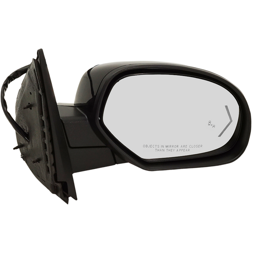 2009-2014 Chevrolet Tahoe Passenger Side Door Mirror Heated W/Memory W/Signal W/Blis Pwr-Folding Assembly - GM1321526-Partify-Painted-Replacement-Body-Parts