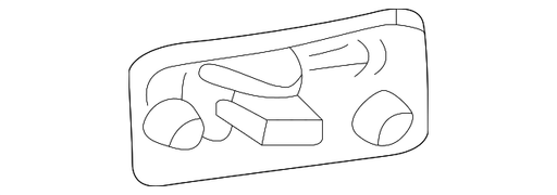Chevrolet/GMC Blazer/C1500 Suburban/C2500 Suburban/K1500 Suburban/K2500 Suburban/Tahoe/Yukon Exterior Door Handle - GM1520104