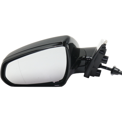 2010-2012 Cadillac SRX Driver Side Door Mirror Power Heated W/O Etched Warning Pwr Folding W/Cover Assembly - GM1320446-Partify-Painted-Replacement-Body-Parts