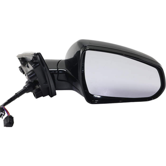 2010-2012 Cadillac SRX Passenger Side Door Mirror Power Heated W/O Etched Warning Pwr Folding W/Cover Assembly - GM1321446-Partify-Painted-Replacement-Body-Parts