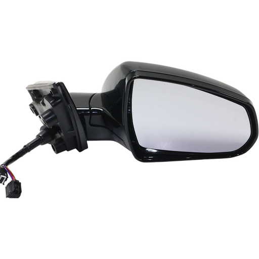 2010-2012 Cadillac SRX Passenger Side Door Mirror Power Heated W/O Etched Warning Pwr Folding W/Cover Assembly - GM1321446-Partify-Painted-Replacement-Body-Parts