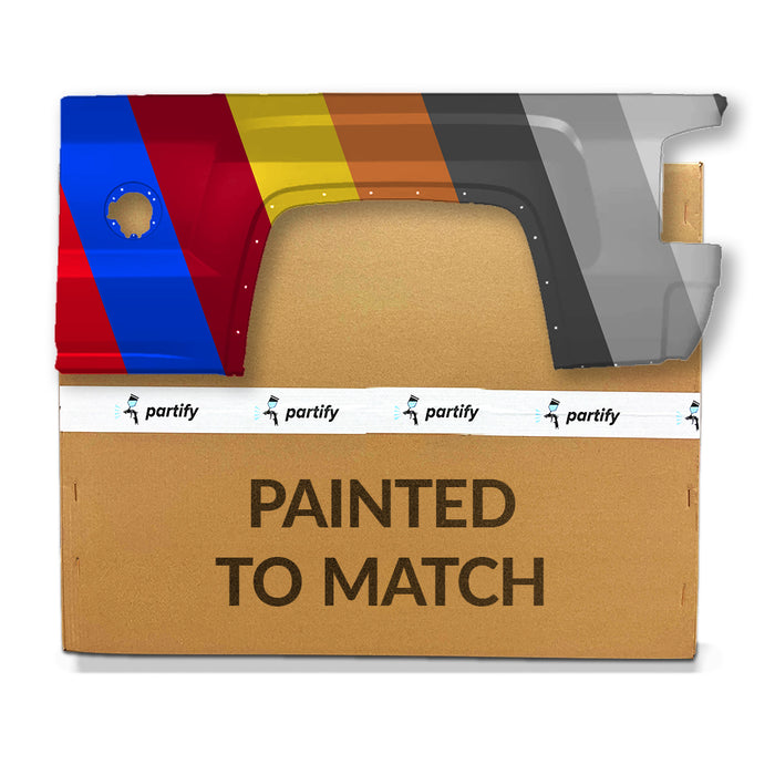 2014-2019 GMC Sierra 1500/1500 Limited/2500/3500 Driver Side Truck Bed Panel Outer Panel Assy Std Bed - GM1756142-Partify-Painted-Replacement-Body-Parts