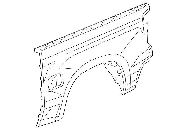 GMC Sierra 1500/Sierra 1500 Limited Outer Truck Bed Panel - GM1757147