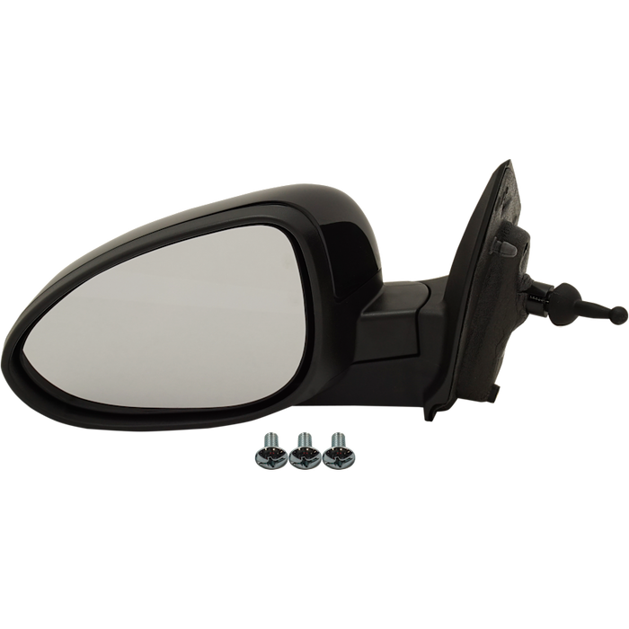 2013-2014 Chevrolet Sonic Driver Side Door Mirror Manual Non-Heated Assembly - GM1320534-Partify-Painted-Replacement-Body-Parts