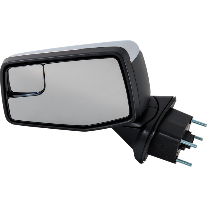 2019-2022 Chevrolet Silverado 1500/1500 LTD Driver Side Door Mirror Std Pwr Folding W/O S/V Camera W/O Bsd W/Cover Chrome Assembly - GM1320589-Partify-Painted-Replacement-Body-Parts