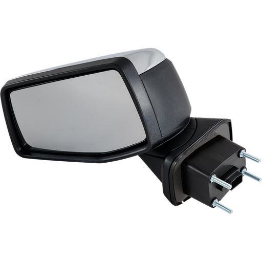 2019-2022 GMC Sierra 1500/1500 Limited Driver Side Door Mirror Pwr Folding W/O Surround View Camera W/O Blind Spot Chrome - GM1320629-Partify-Painted-Replacement-Body-Parts
