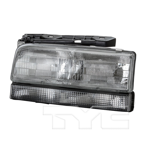 1993-1996 Buick LeSabre/Park Avenue Driver Side Headlight Assembly W/O Edged Lens Combination Lamp Includes Park Lamp Composite - GM2502129-Partify-Painted-Replacement-Body-Parts