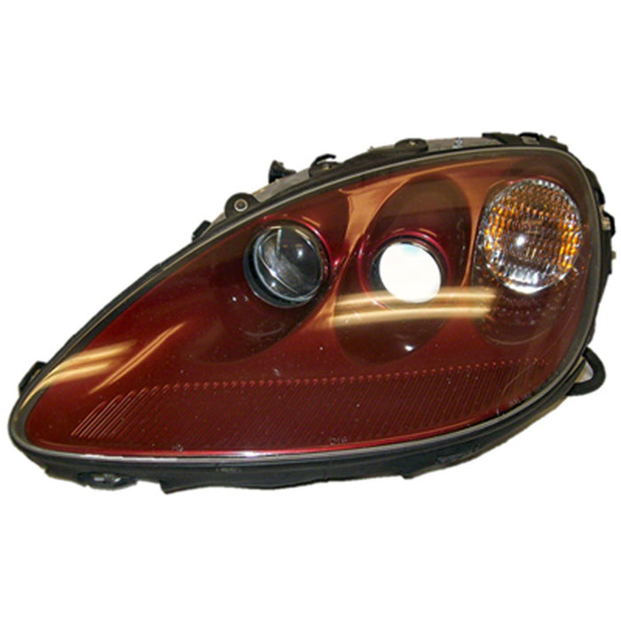 Chevrolet Corvette Driver Side Headlight Assembly Red Rpo-80U Composite - GM2502344