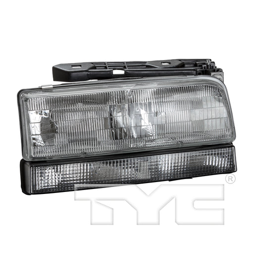1993-1996 Buick LeSabre/Park Avenue Passenger Side Headlight Assembly W/O Edged Lens Combination Lamp Includes Park Lamp Composite - GM2503129-Partify-Painted-Replacement-Body-Parts