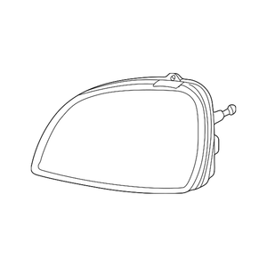 Driver Side Headlight Lens Housing image