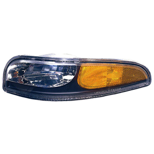 Chevrolet Corvette Parking Light Set Park/Signal/Daytime Running Lamp Combo Diamond Design W/ Bezel - GM2522118