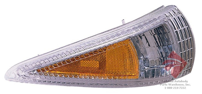 1996-1998 Buick Skylark Front Passenger Side Side Marker Light Assembly W/O Socket Or Bulb - GM2551161-Partify-Painted-Replacement-Body-Parts