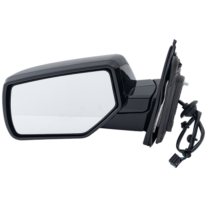2015-2020 Chevrolet Suburban/Tahoe/GMC Yukon/Yukon XL Driver Side Door Mirror Man-Folding W/Cover Flat Glass Assembly - GM1320667-Partify-Painted-Replacement-Body-Parts