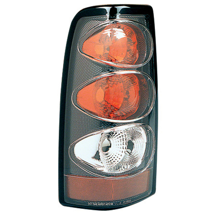 Chevrolet Silverado 1500/GMC Sierra 1500 Tail Light Set Performance Styled W/Carbon Fiber Painted Housing W/Clear Lens - GM2811106