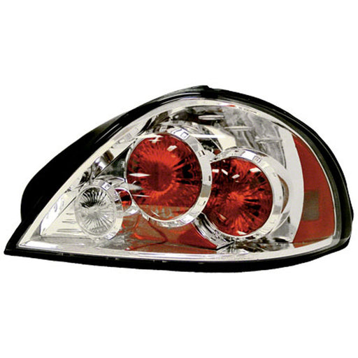 Pontiac Grand Am Tail Light Set W/Clear Lens W/Chrome Housing Includes Wiring Harness - GM2811166