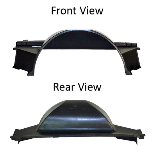 1991-1993 Buick Roadmaster/Cadillac Fleetwood/Chevrolet Caprice Engine Cooling Fan Shroud Upper 5.7L V8/5L V8 - GM3110102-Partify-Painted-Replacement-Body-Parts