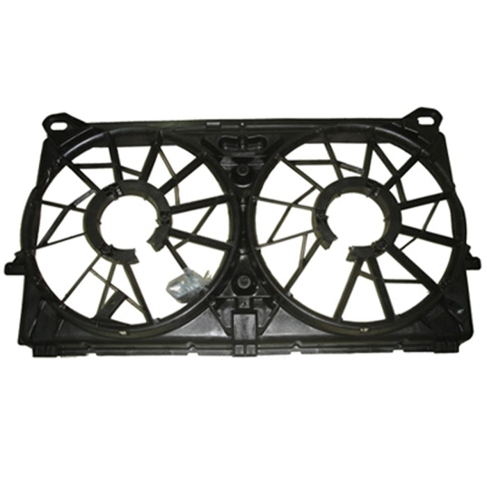 2005-2007 Cadillac Escalade/Escalade EXT/Chevrolet Avalanche 1500/Silverado 1500/Silverado 1500 Classic/Suburban 1500/Suburban 2500/Tahoe/GMC Sierra 1500/Sierra 1500 Classic/Yukon/Yukon XL 1500 Engine Cooling Fan Shroud 5.3L V8/6L V8 - GM3110149-Partify-Painted-Replacement-Body-Parts