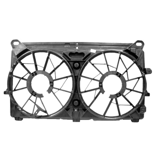 2007-2014 Cadillac Escalade ESV/Chevrolet Avalanche/Silverado 1500/Suburban 1500/Suburban 2500/Tahoe/GMC Sierra 1500/Yukon/Yukon XL 1500 Engine Cooling Fan Shroud 5 Blade Fan 4.8L V8/5.3L V8/6.2L V8/6L V8 - GM3110150-Partify-Painted-Replacement-Body-Parts
