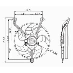 A/C Condenser Fan Assembly image