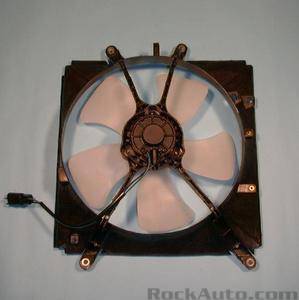 1993-1997 Geo Prizm Engine Cooling Fan Assembly Motor/Blade/Shroud Assembly - GM3115113-Partify-Painted-Replacement-Body-Parts