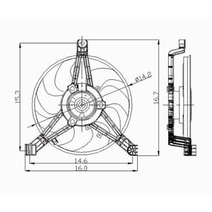 Engine Cooling Fan Assembly image