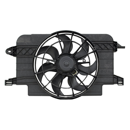 1997-2002 Saturn SC1/SC2/SL/SL1/SL2/SW1/SW2 Engine Cooling Fan Assembly Includes Motor/Blade/Shroud - GM3115121-Partify-Painted-Replacement-Body-Parts