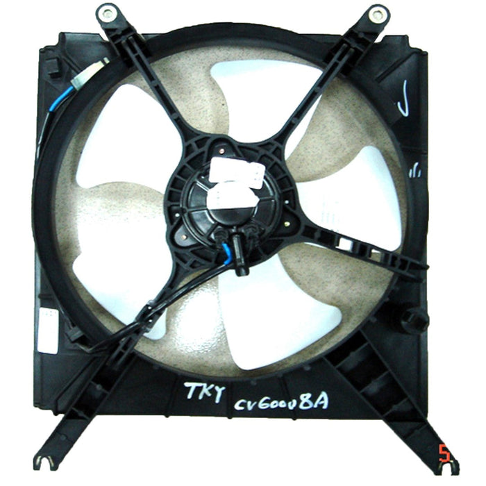 1995-1997 Geo Metro Engine Cooling Fan Assembly Includes Motor/Blade/Shroud - GM3115131-Partify-Painted-Replacement-Body-Parts