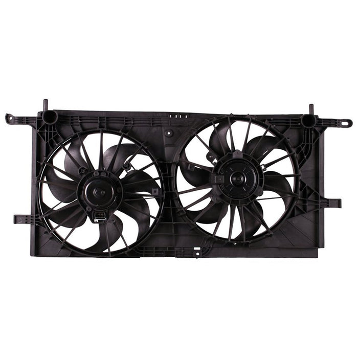2001-2007 Engine Cooling Fan Assembly Std Duty Cooling Motor/Blade/Shroud Dual Fan Assembly 3.4L V6/3.5L V6 - GM3115136-Partify-Painted-Replacement-Body-Parts