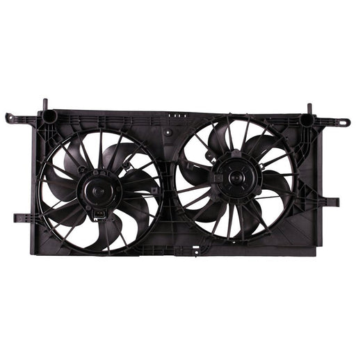 2001-2007 Engine Cooling Fan Assembly Hvy Duty Cooling Motor/Blade/Shroud Dual Fan Assembly 3.4L V6/3.5L V6 - GM3115137-Partify-Painted-Replacement-Body-Parts