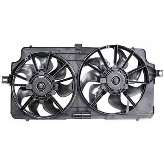 1999-2002 Oldsmobile Intrigue Engine Cooling Fan Assembly Dual Fan Assembly 3.5L V6 - GM3115153-Partify-Painted-Replacement-Body-Parts