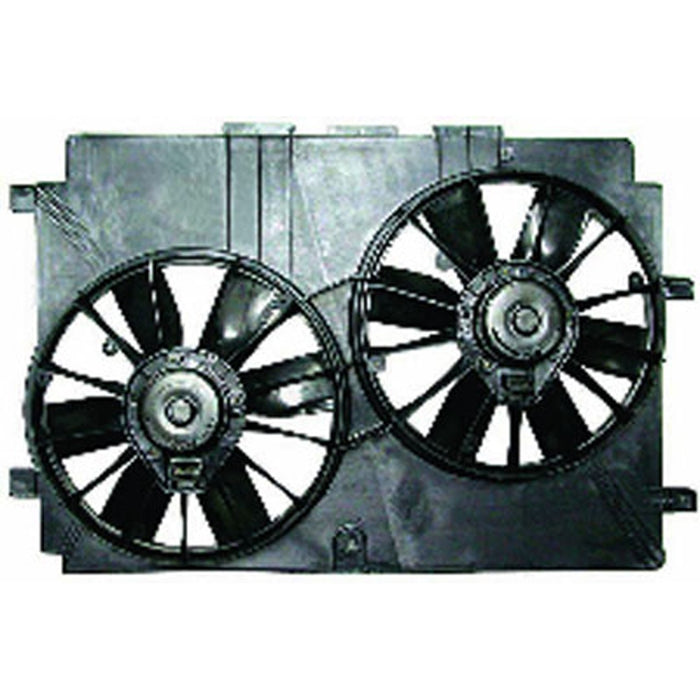 1998-2002 Chevrolet Camaro/Pontiac Firebird Engine Cooling Fan Assembly Includes Motors/Blades/Shroud Dual Fan Assembly 3.8L V6 - GM3115154-Partify-Painted-Replacement-Body-Parts